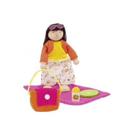 Poupée flexible Goki - Vacancière Poupée flexible Goki - Vacancière