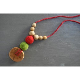 Collier portage et allaitement Kangaroocare Kangourou Bouton Série Limitée Naturiou
