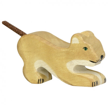 Petit Lion jouant Holztiger 80142 Petit Lion jouant Holztiger 80142