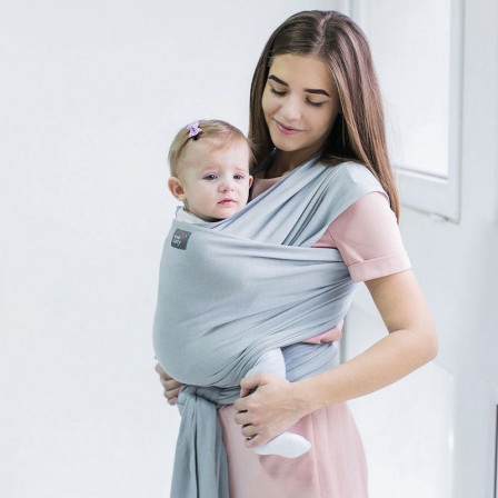 baby carrier silver