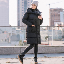 Love And Carry Coat Babywearing 3-in-1 Black