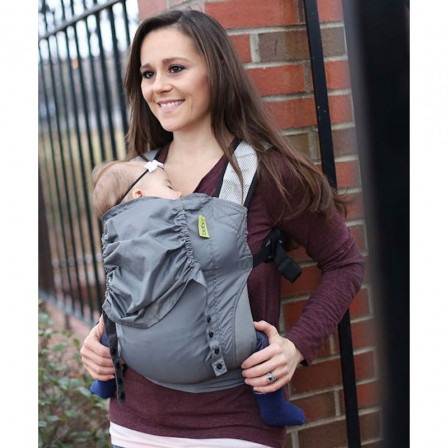 baby carrier grey