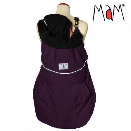 Mam 4 saisons Deluxe Flex Cover couverture de portage Grape/ Black Mam 4 saisons Deluxe Flex Cover couverture de portage Grape/ Black