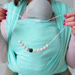 Love And Carry Lotus Collier de portage en silicone alimentaire