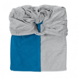 Love Radius (JPMBB) PESN Gris Chiné/Bleu Canard Écharpe de Portage Sling