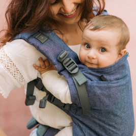 Boba X Chambray Limited Edition Baby Carrier Physiological Scalable