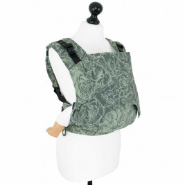 Fidella Fusion Wild Rose moss green (size-toddler) - baby carrier