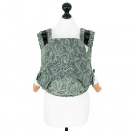 Fidella Fusion Wild Rose moss green (size-toddler) - baby carrier