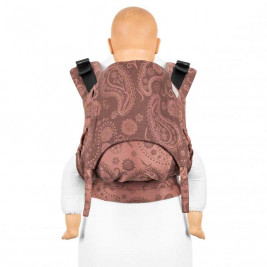 Fidella Fusion 2.0 Fullbuckle Persian Paisley dark brown - Bears-toddler
