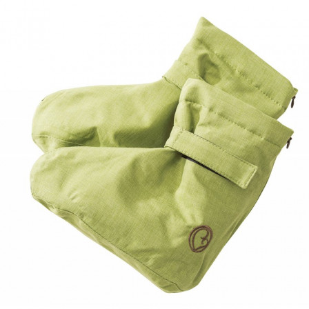 Mamalila chaussons de portage Booties Softshell Pistache Mamalila chaussons de portage Booties Softshell Pistache