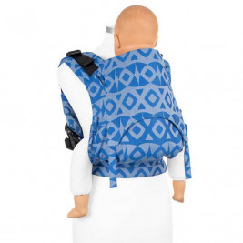 Fidella Fusion 2.0 Fullbuckle Night Owl soft blue - Bears-toddler