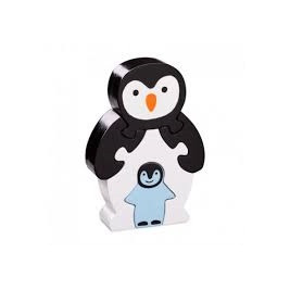 Puzzle Penguin and baby wooden Lanka Kade