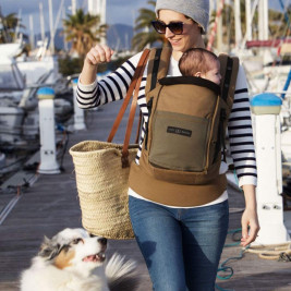 Love Radius (JPMBB) PhysioCarrier Safari Poche Olive Foncé