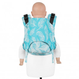 Fidella Fusion 2.0 Feather Rain Scuba Blue - Bears-toddler