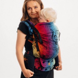LennyLamb LennyPreschool Symphony Rainbow Dark - Porte-enfant