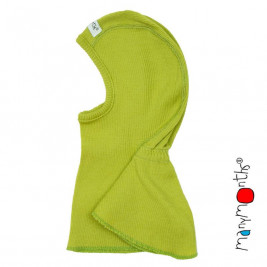 Manymonths Sweet Apple - Hooded baby pure merino wool