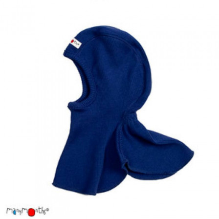 Manymonths Jewel Blue - Hooded baby pure merino wool Manymonths Jewel Blue - Hooded baby pure merino wool