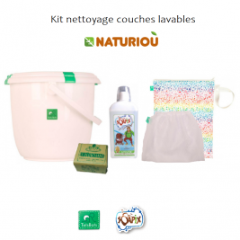 Kit nettoyage couches lavables