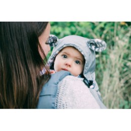 Universal baby carrier cover - LucKy Grey star