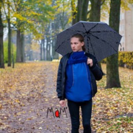 MaM Deluxe Trend FleX Babywearing Cover Winter River couverture de portage