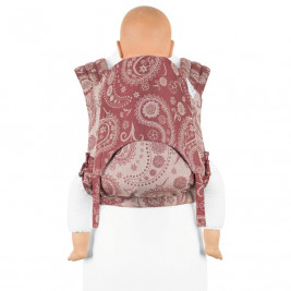 Fidella FLY TAI - MEI TAI BABY CARRIER - Persian Paisley Rubis - TODDLER
