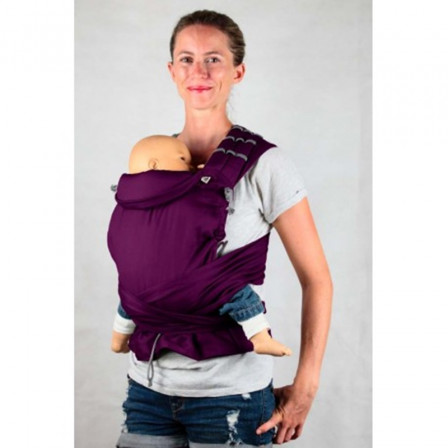 Ling Ling d'Amour Mid-Taï + Shadow Purple - Porte-bébé Meï-Taï Evolutif Ling Ling d'Amour Mid-Taï + Shadow Purple - Porte-bébé Meï-Taï Evolutif
