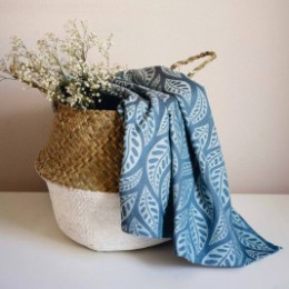 Limas Valerie Dark Mint - Écharpe de portage tissée en coton bio 460 cm