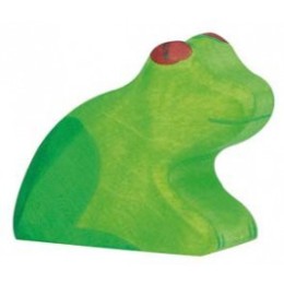 Grenouille en bois Holztiger