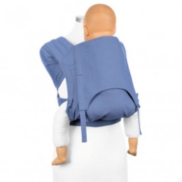 Fidella Fly Tai Chevron bleu Porte-bébé Meï-taï taille bambin