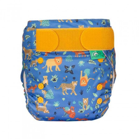 Totsbots couche lavable TE1 Easyfit Star V5 Cobalt Big Cats Totsbots couche lavable TE1 Easyfit Star V5 Cobalt Big Cats