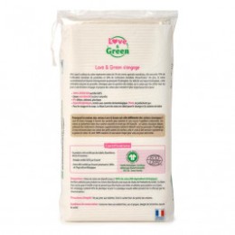 Love & Green BIO Cotons Maxi Carrés x70