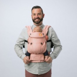 Tula Linen Explore Mango - Porte bébé évolutif
