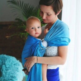 Little Frog Ring Sling - Blue Lazurite