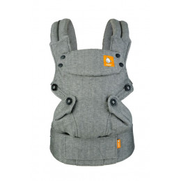 Tula Explore Linen Ash Porte bébé face au monde