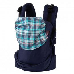 Emeibaby Easy Babysize Dark Blue Karo