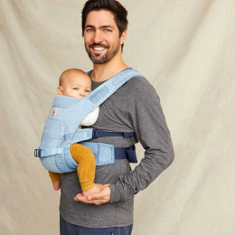 Ergobaby porte-bébé Aerloom Bleu Ciel Portage ventral