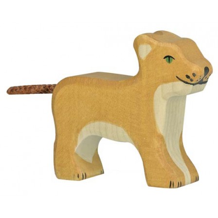 Lionçeau en bois Holztiger Lionçeau en bois Holztiger