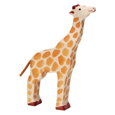 Girafe tête haute en bois Holztiger Girafe tête haute en bois Holztiger