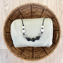 copy of Love And Carry Amethyst Necklace of portage silicone food