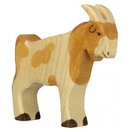 Vache debout noire Holztiger
