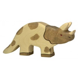 Vache debout noire Holztiger