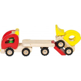A trash-truck wood by Goki