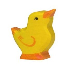 Poussin en bois Holztiger