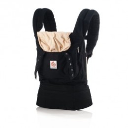 Ergobaby original Noir beige (black camel)