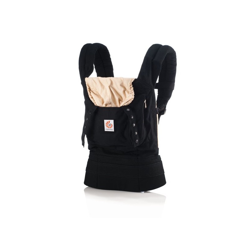 ergobaby black and camel