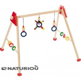Portique d'activités rouge Heimess 739229