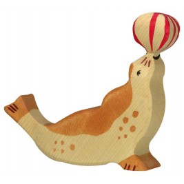 Otarie avec balle Holztiger