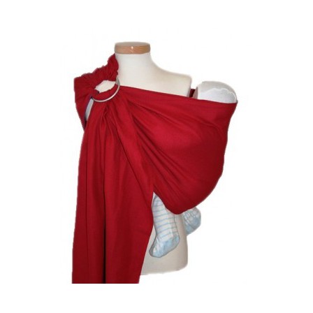 Ring Sling LEO ROUGE par Storchenwiege Ring Sling LEO ROUGE par Storchenwiege