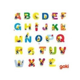 Lettre en bois goki
