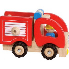 Fire truck wood by Goki